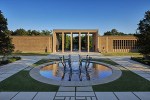 fountain with sculptures, James Haefner