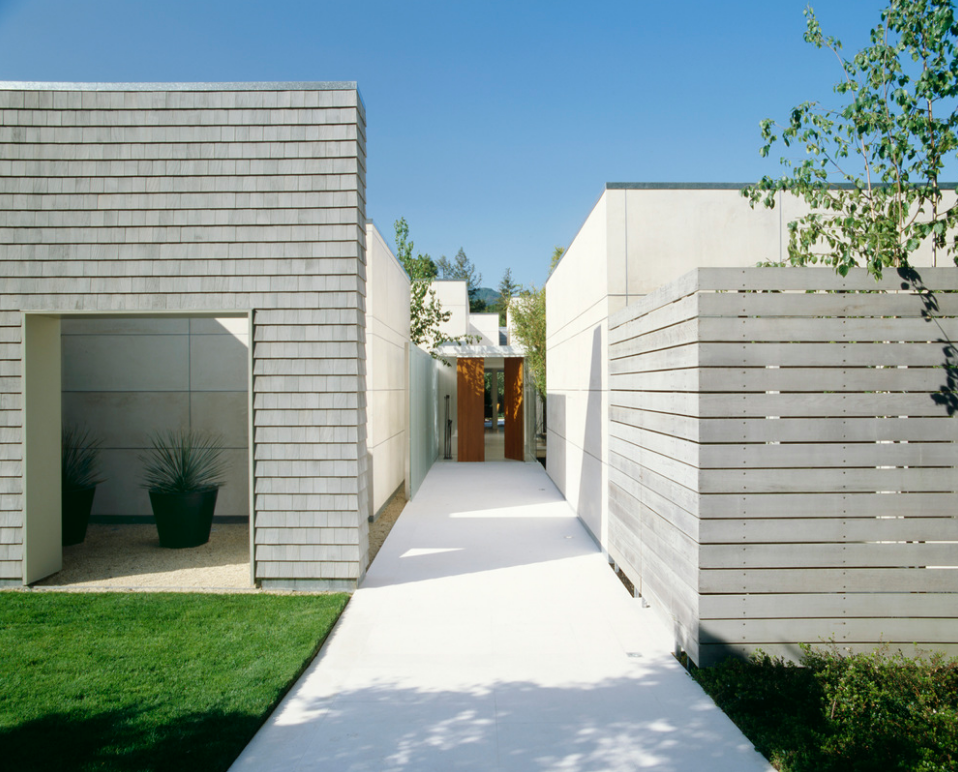 outdoor photo of white and gray home, Dirk Denison