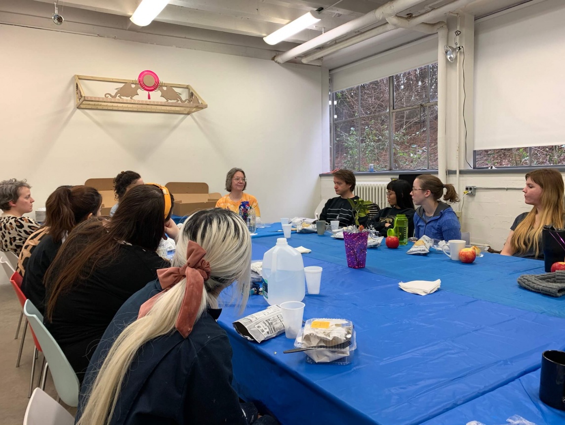 Visiting artists, critics, art historians and curators