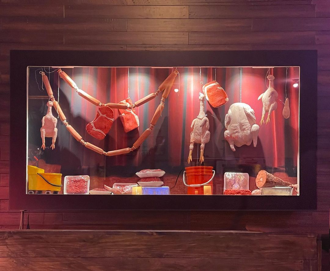 Jen Catron and Paul Outlaw Create New Installation, “Meat Sweats” for