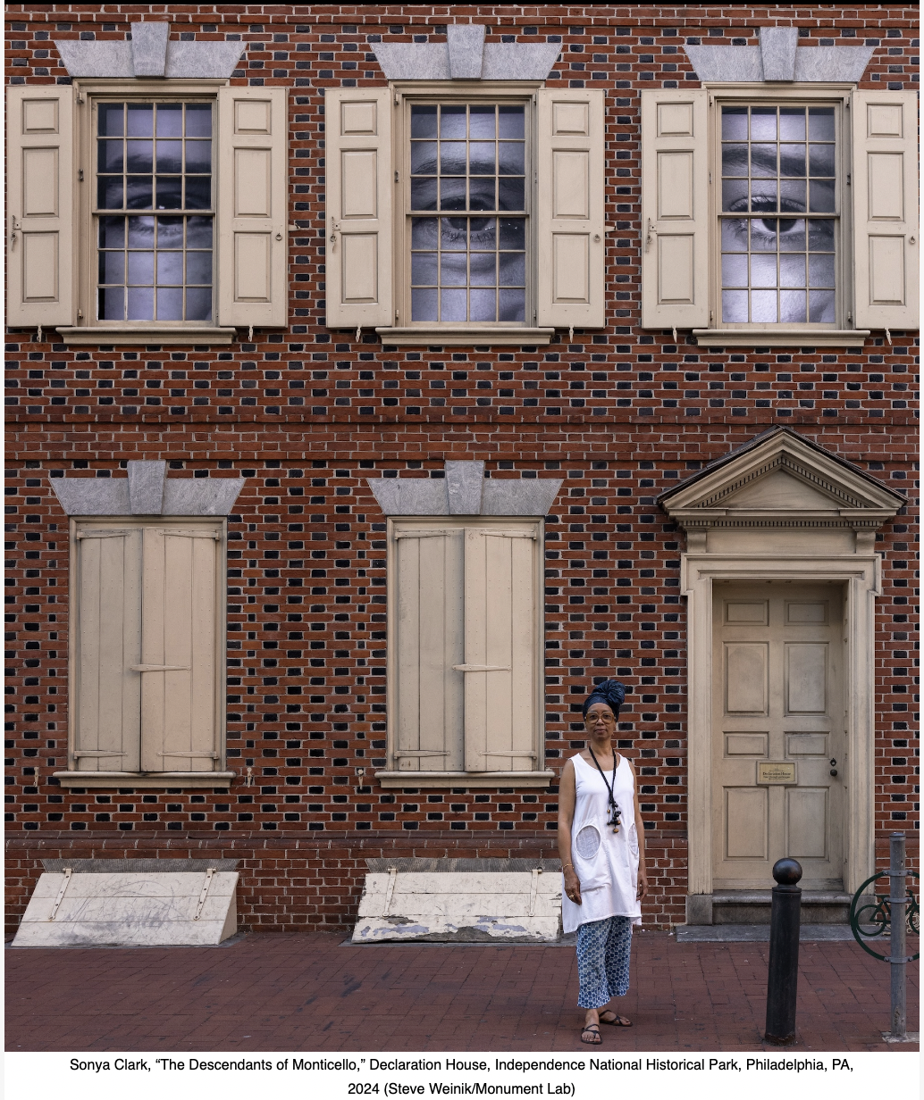 Sonya Clark Debuts New Installation at Monument Lab's 