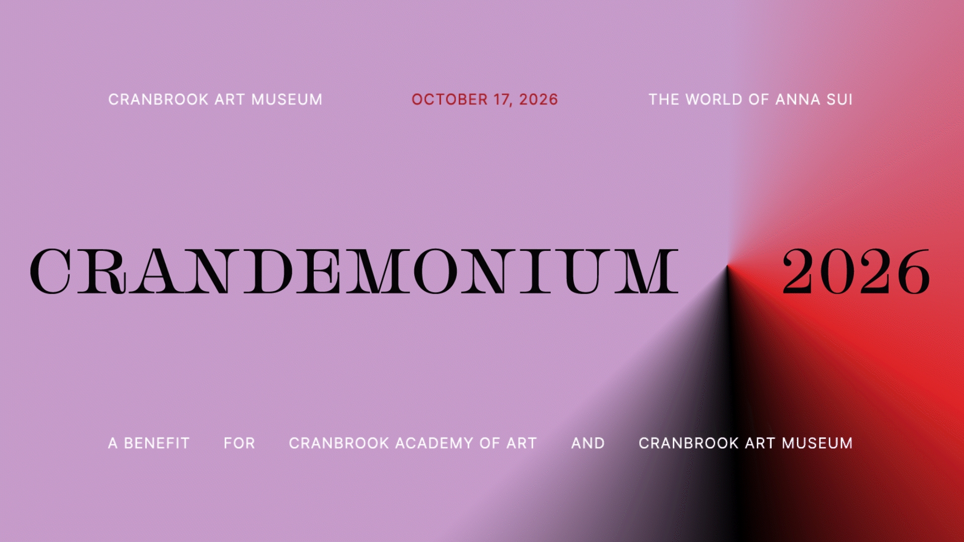 Crandemonium 2026 title with animation